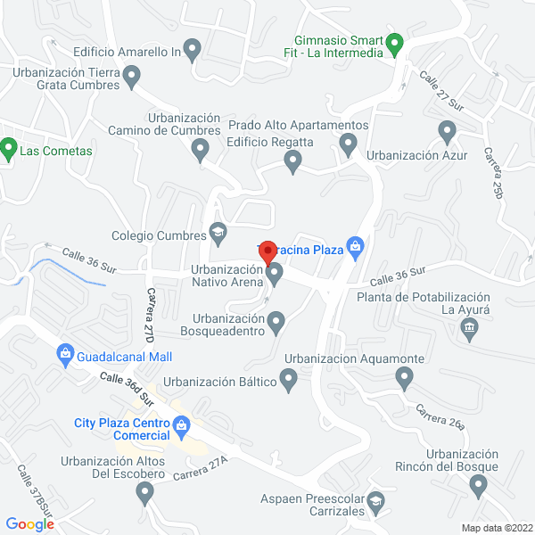 Mapa de Cobienraiz S.A.S.