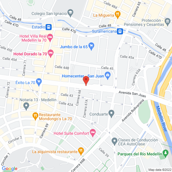 Mapa de Riego & Campo S.A.S.