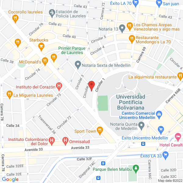 Mapa de Dr. Juan Carlos Vélez Escobar