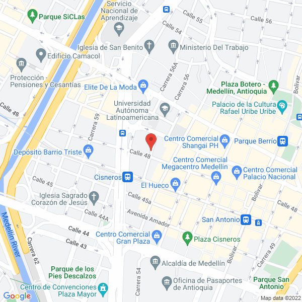 Mapa de Distribuciones Fargo S.A.S