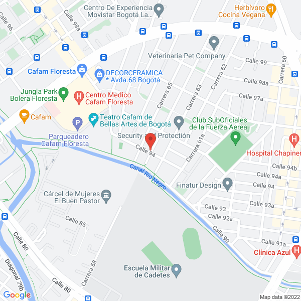 Mapa de Vital Tecnología Médica Ltda.