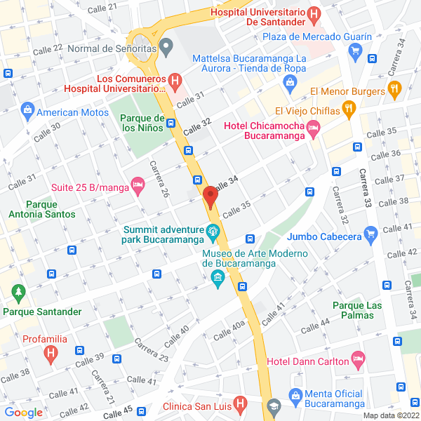 Map of Almacén Y Taller De La Lámpara