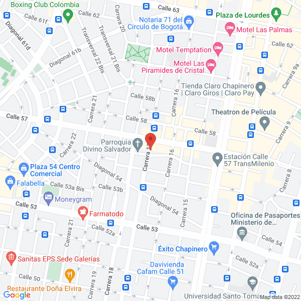 Mapa de Mobex