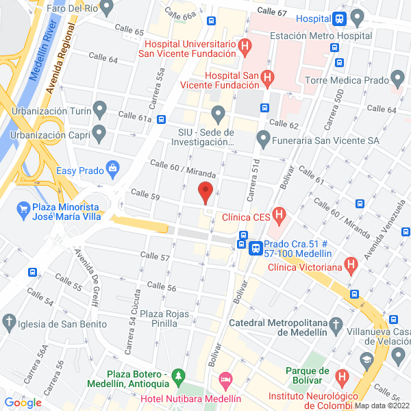 Mapa de Almacén Miranda