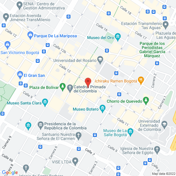 Mapa de Almacenes El Vaticano