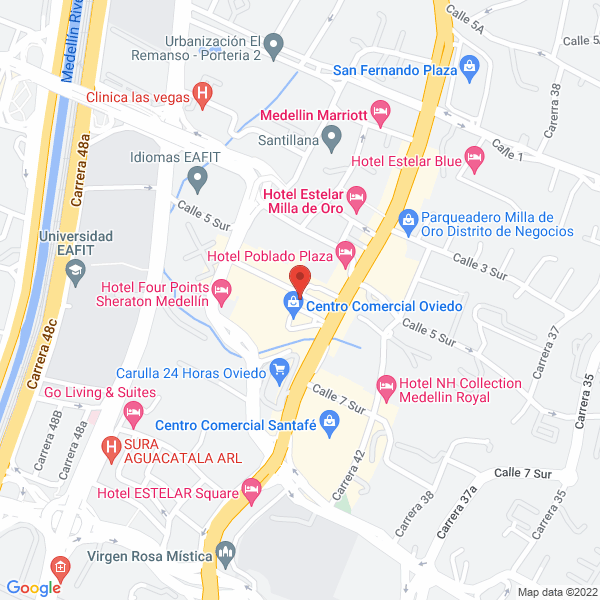 Mapa de Almacenes Orva