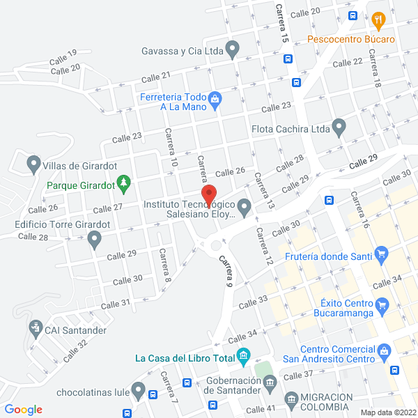 Map of Almacén Colorama Y Cía. Ltda.