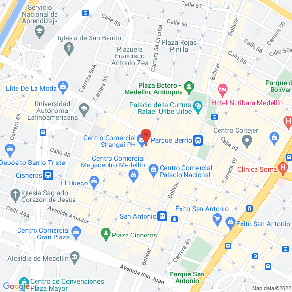 Mapa de Almacén Burbuja Platería