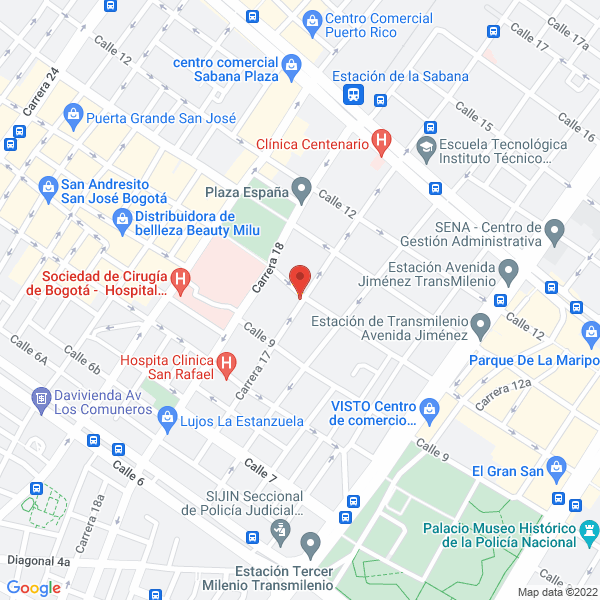 Mapa de Almacén Cabuyal M G T