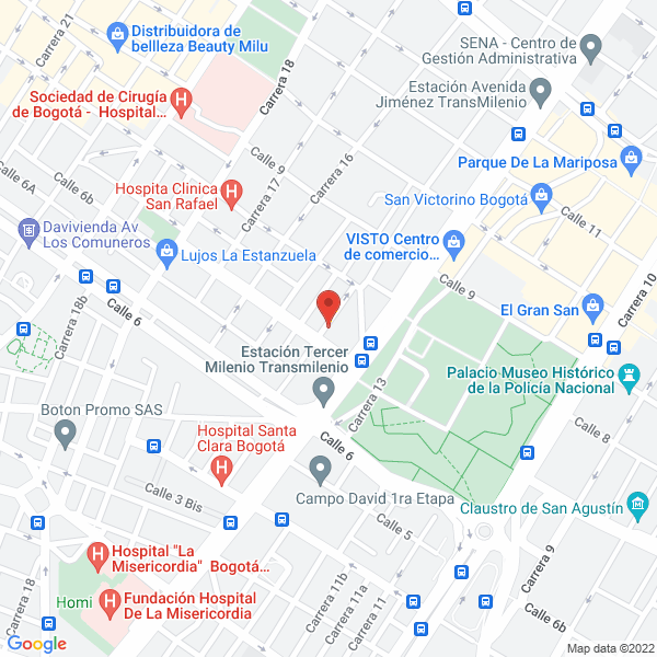 Mapa de Almacen Comotor