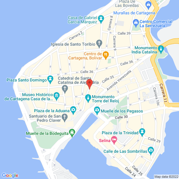 Map of Almacén Cosa Buena