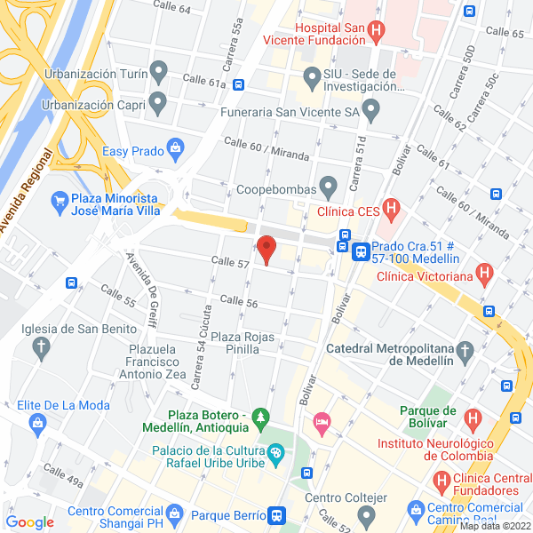 Mapa de Almacén Antioqueña De Básculas