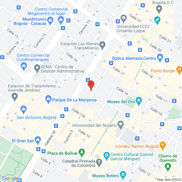 Mapa de Almacen Boligol