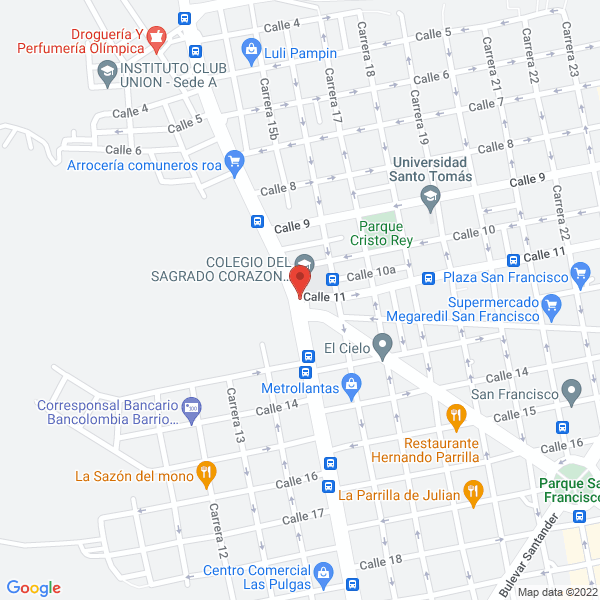Map of Almacen Carvidrios Y Accesorios S.A.S.
