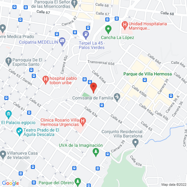 Mapa de Almacén Casa General