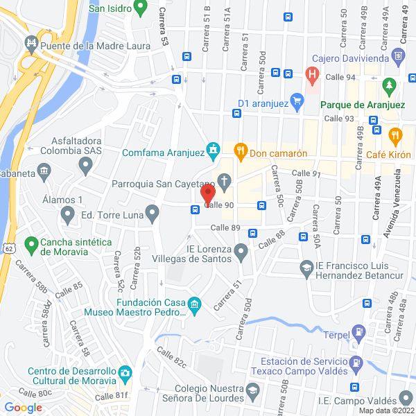 Mapa de Amaranto Eventos