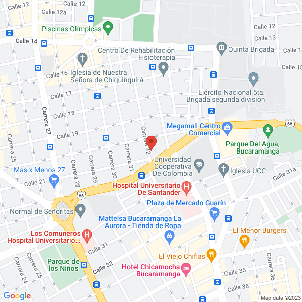 Map of Ambiente, Salud Y Seguridad A S S Ltda.
