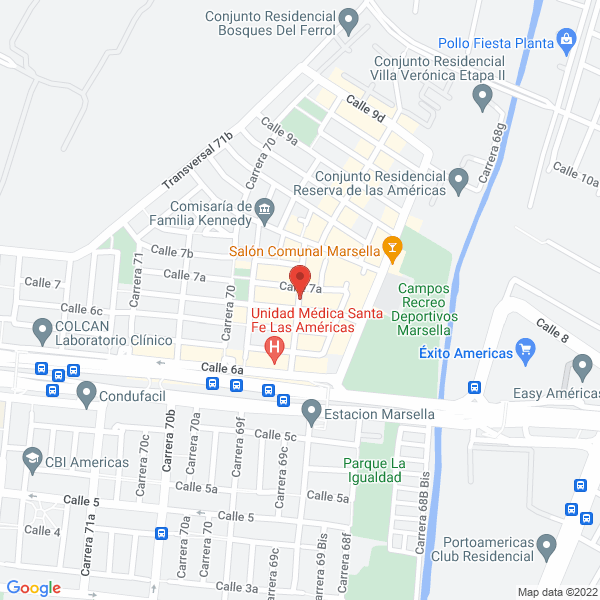 Mapa de Antares Colombia - Quiero Clientes