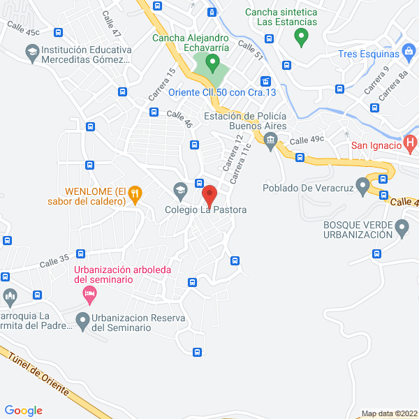 Mapa de Antioqueña De Droguerías