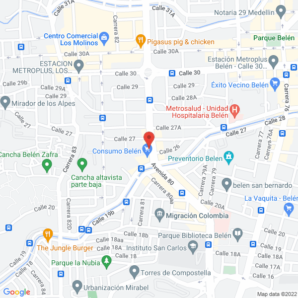 Mapa de Antojitos Y Branchos