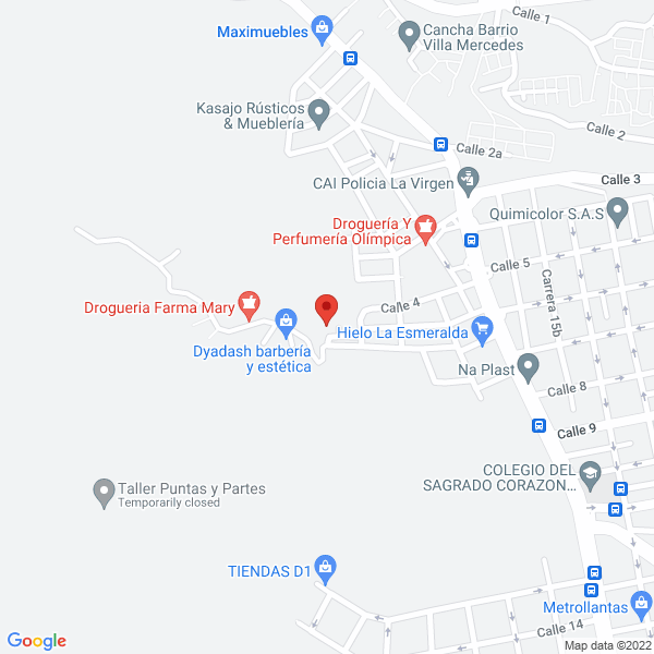 Map of Antojos Y Antojitos