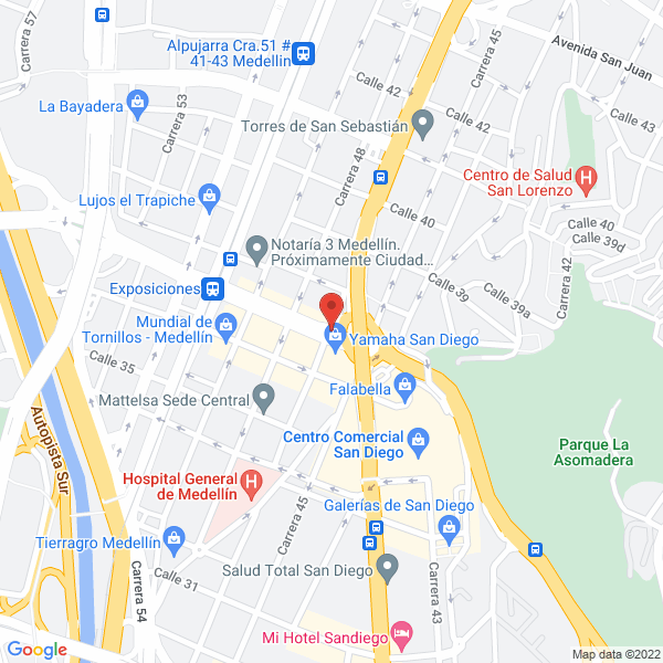 Mapa de Apropio Administración De Propiedades
