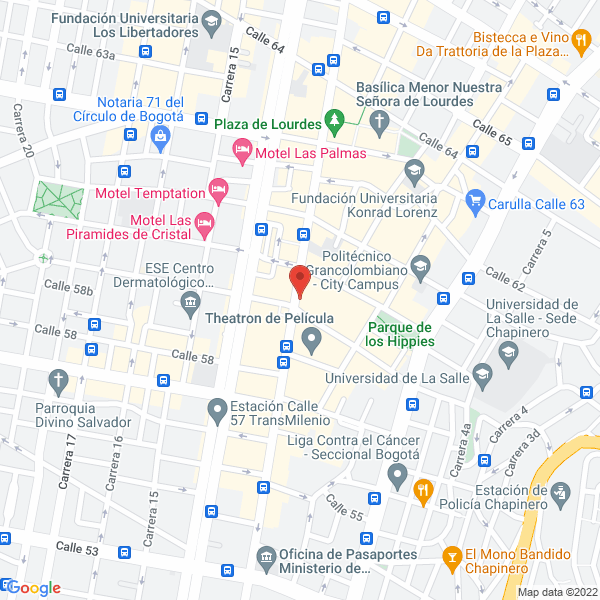 Mapa de American Translation Expert Group