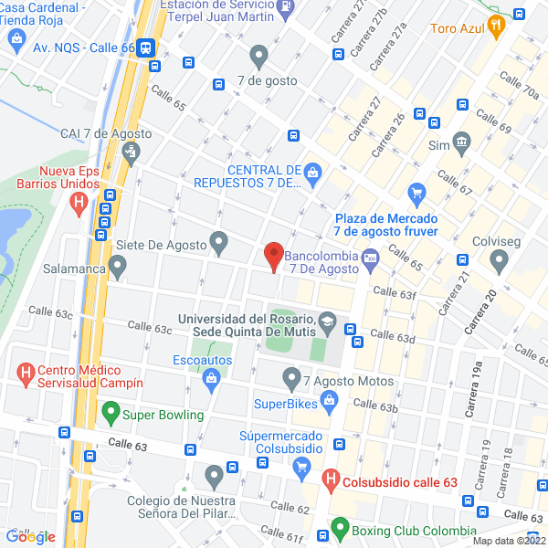 Mapa de Americana De Accesorios Ltda.