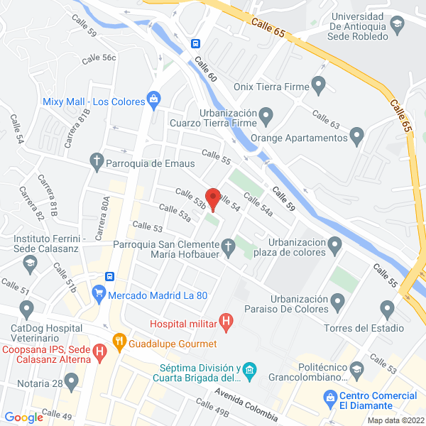 Mapa de Amigatos