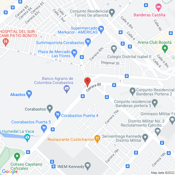 Mapa de Ammon Agri S.A.S.