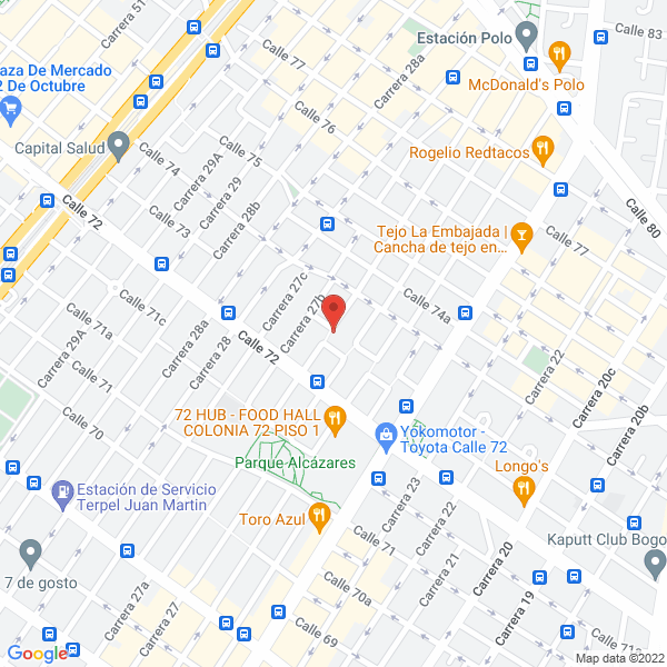 Mapa de Anestcol S.A.S.