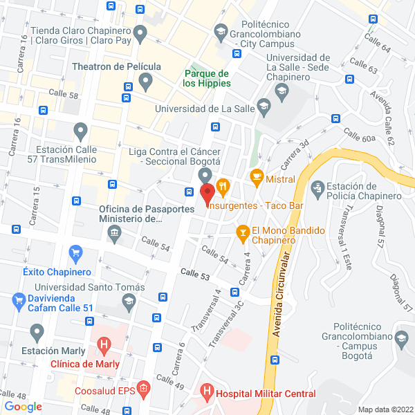 Mapa de Angel García Víctor Manuel