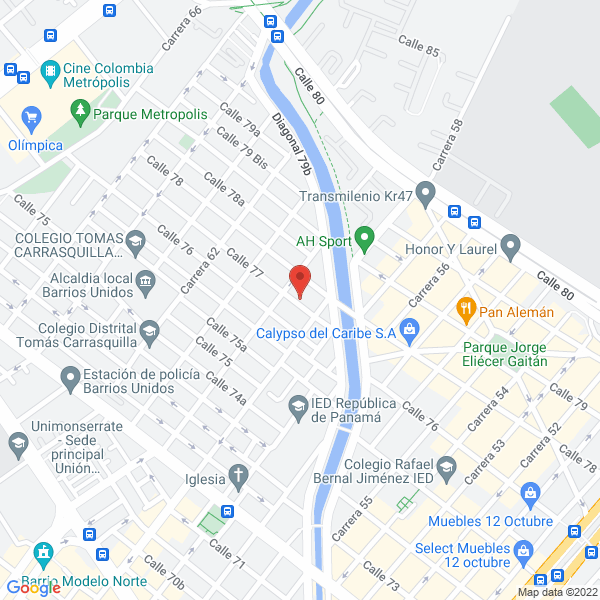 Mapa de Alpapel S.A.S.