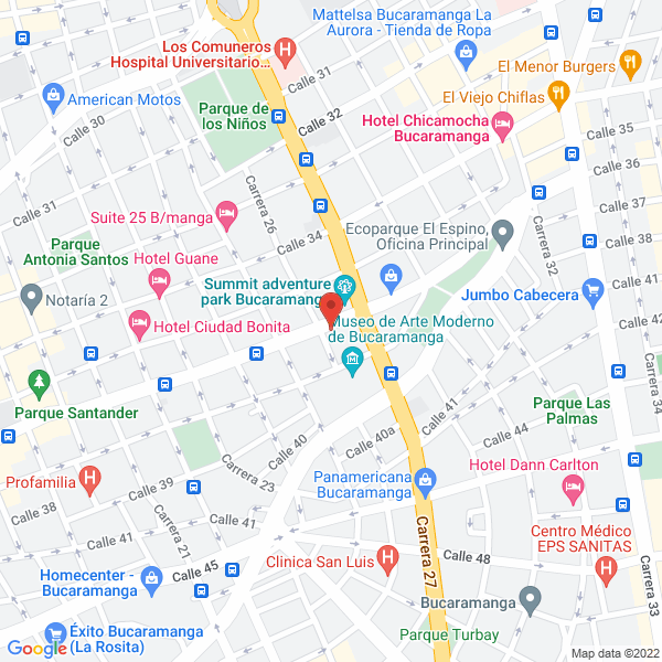 Map of Alquilautos