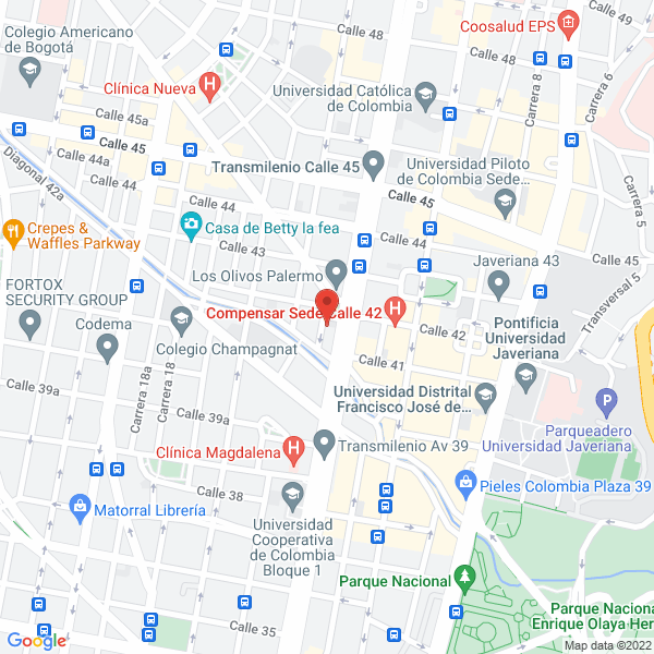 Mapa de Alquiler Audio Video Av