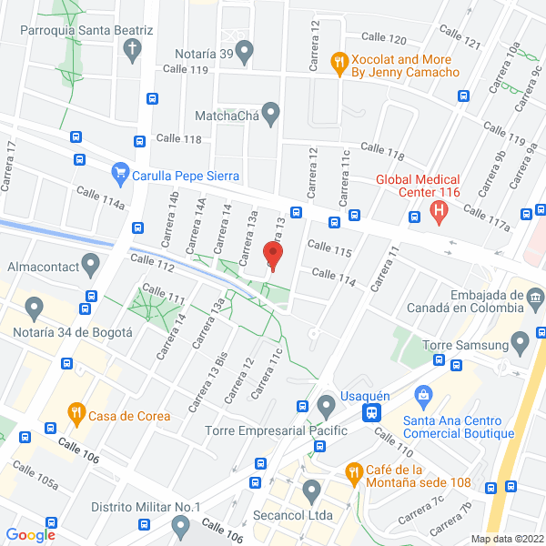 Mapa de Alquiler De Colchonetas