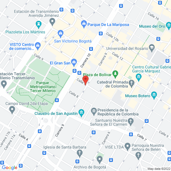 Mapa de Almacén Militar Carter