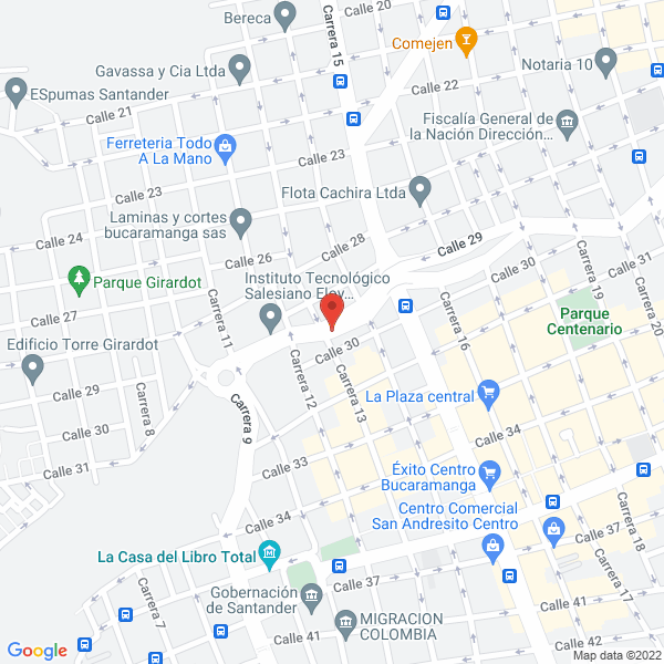 Map of Almacen Motos Lh