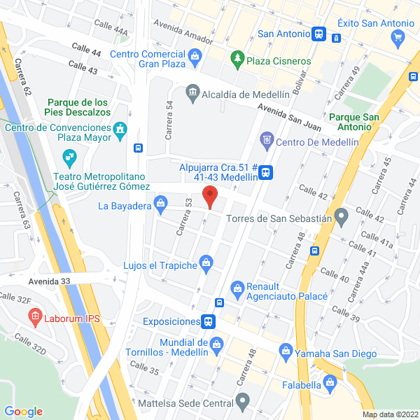 Mapa de Almacén Particar
