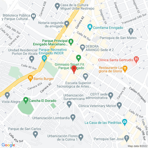 Mapa de Almacén Pc Dubai S.A.S