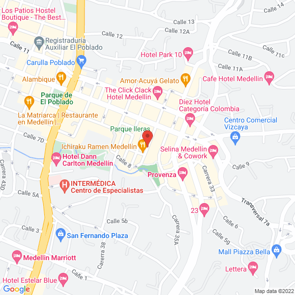 Mapa de Ana María Restrepo Accesorios