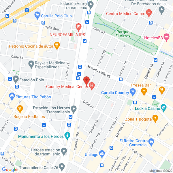 Mapa de Anato Capítulo Central