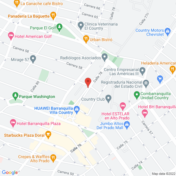 Map of Lavado De Muebles Y Alfombras American Service
