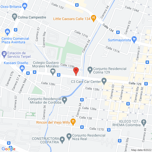 Mapa de Amexi S.A.