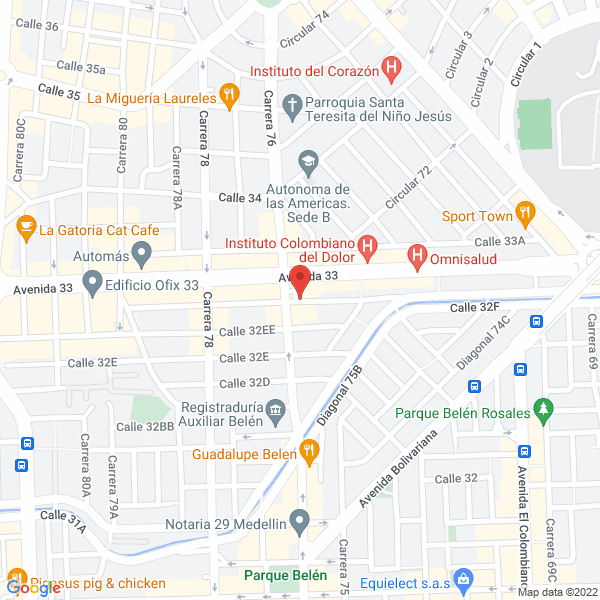 Mapa de Amirada Imagen