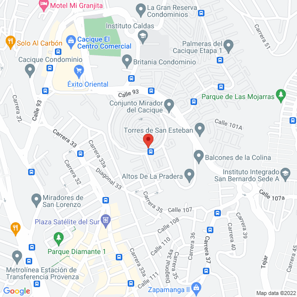 Map of Producciones Queen Master
