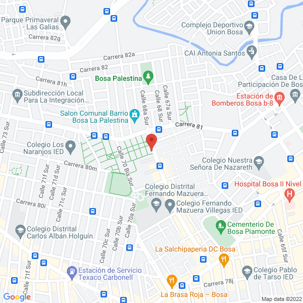 Mapa de Amplisonido Luces Eventos Génesis