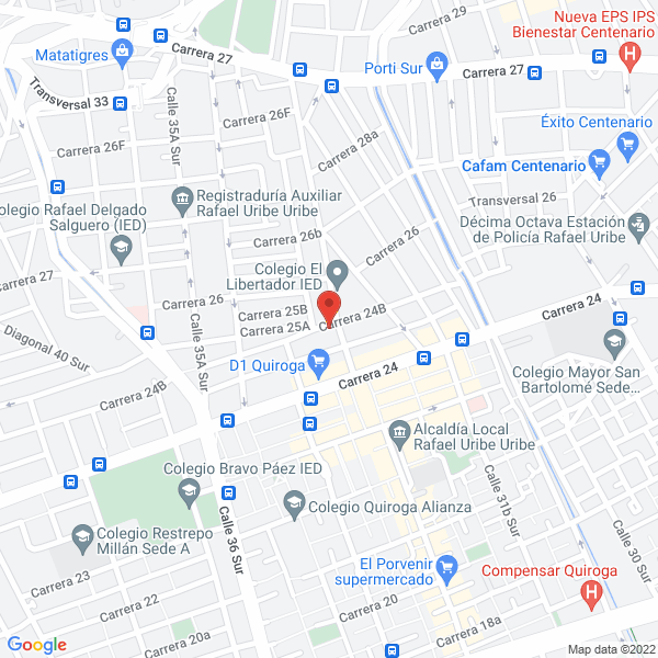 Mapa de Antiadherentes Y Maquinados Arizas