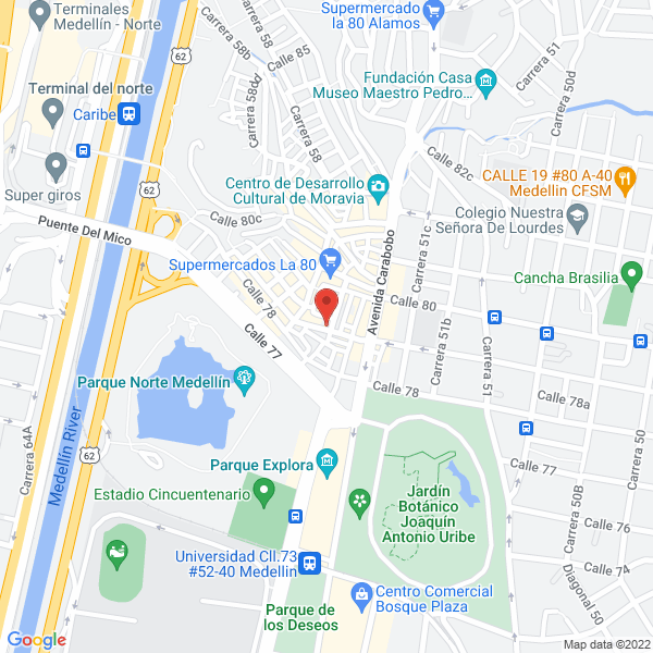 Mapa de Antioqueña De Salsas S.A.S.