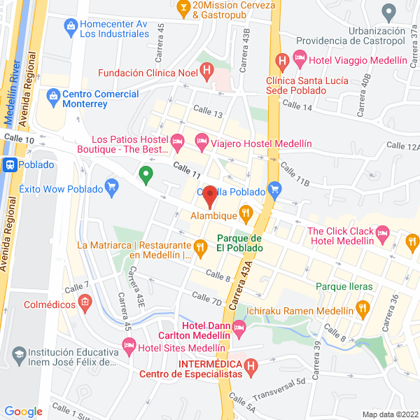 Mapa de Antiguedades Fabián Palacio